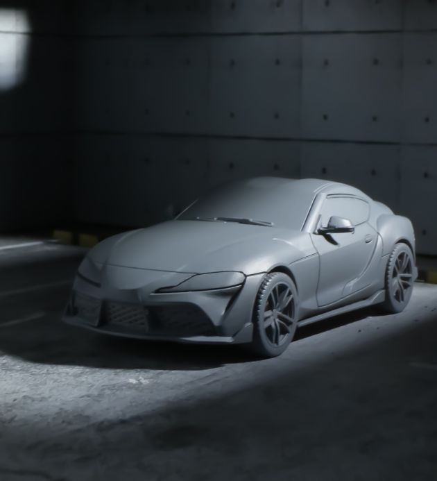 TOYOTA SUPRA A90 1:64