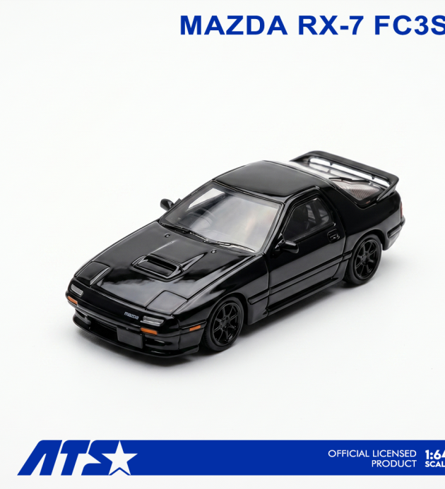 马自达 RX-7 FC3S - 黑色